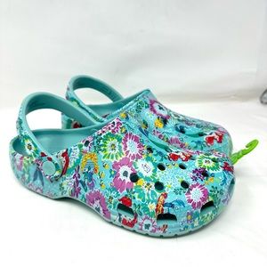 Crocs Vera Bradley Disney Little Mermaid Clogs